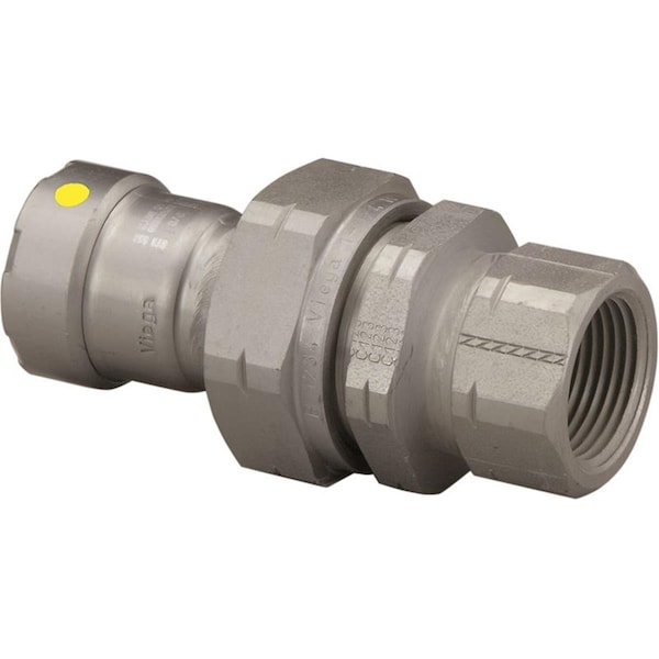 Escenografia 0.5 in. P x FPT Steel Megapressg Union Fitting, Black ES3446494 - main